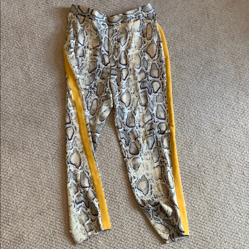 Zara snake pants
